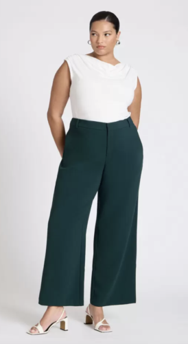 Wide leg pants from Eloquii